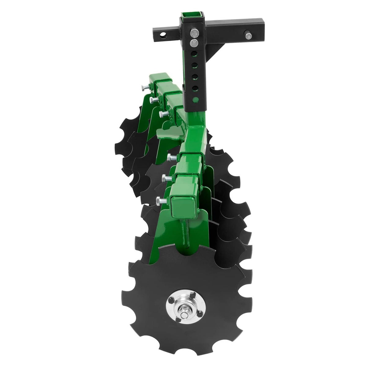 Bethesda Industrial Disc Harrow Plow 35" For ATVs UTVs Garden Tractors 2" Receiver Hitch W/ 8 Blades