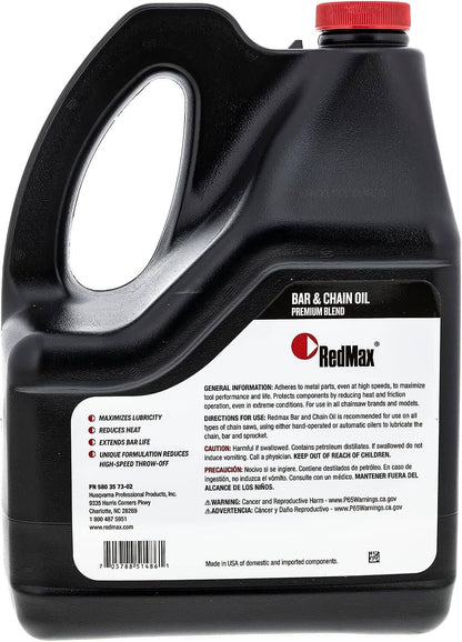 Bethesda Industrial RedMax 580357302 Bar & Chain Oil 1 Gallon