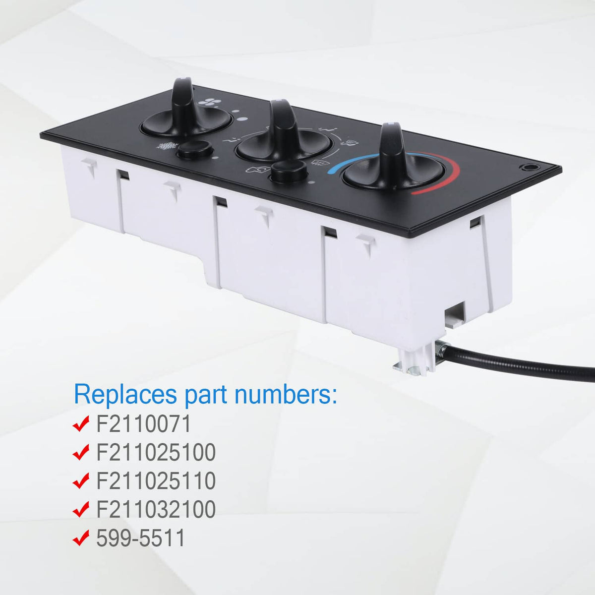 Bethesda Industrial Heavy Duty Climate Control Module For 2002-2006 Kenworth W900 T800 T600A