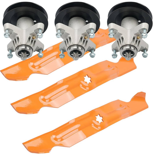 Bethesda Industrial 50" Deck Spindle Blade Rebuild Kit fits Troy Bilt RZT 50 Mustang XP 50" Deck
