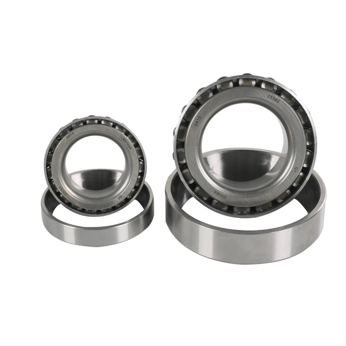 Bethesda Industrial 5200# Bearing Axle Kit 25580+ LM67048 1.25" Bearing Trailer Wheel & Mobile Home