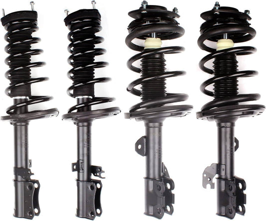 Bethesda Industrial 4x Front and Rear Shock Struts Assembly w/Coil Spring for Toyota Camry 2007-2011