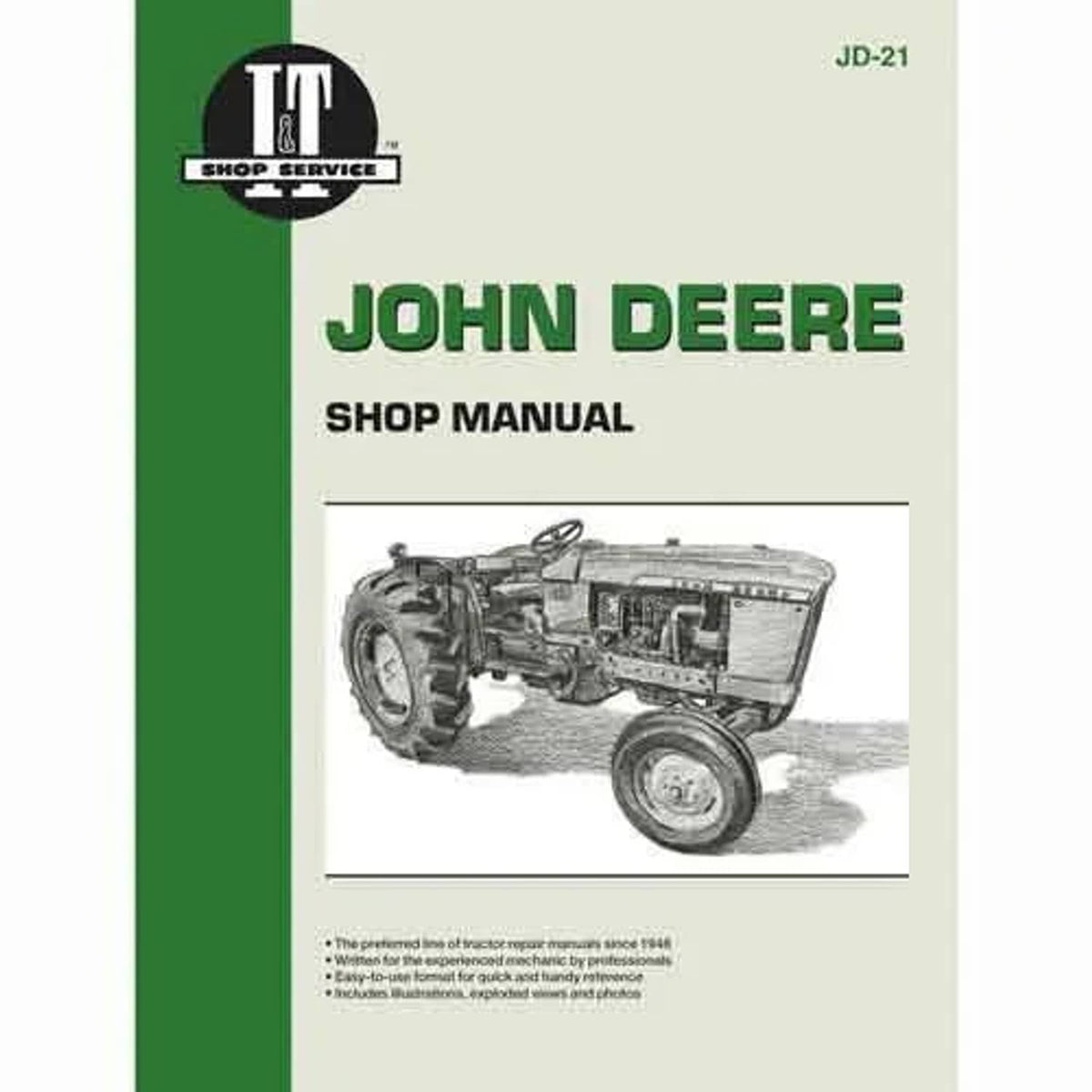 Bethesda Industrial I&T Shop Manual fits John Deere 1010 1010 2010