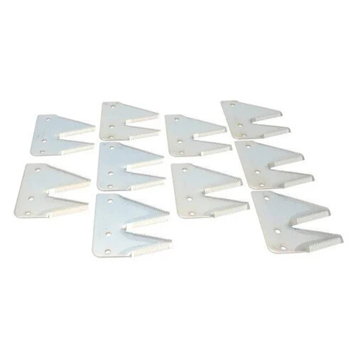 Bethesda Industrial Top Serrated Chrome End Sickle Section Right Hand 10 Pack