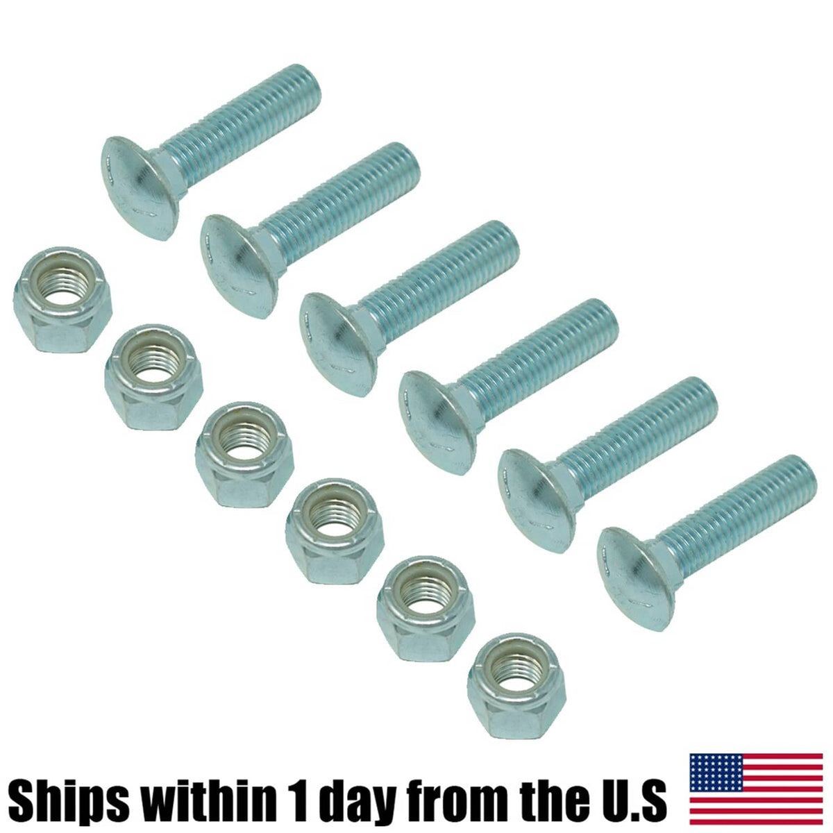 Bethesda Industrial Cutting Edge Bolt Kit for BOSS Snow Plow Blade 5/8-11x2 BAX00096