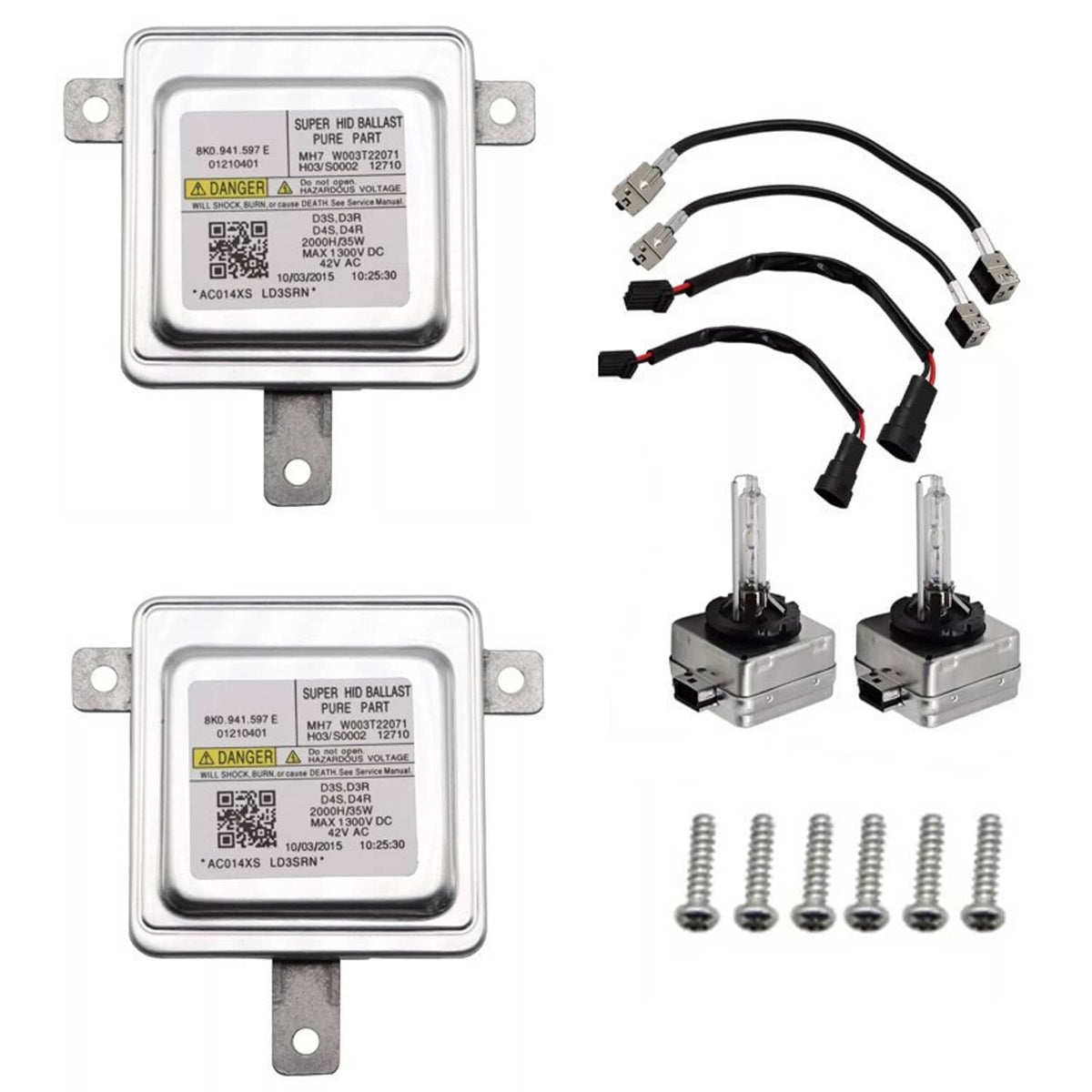 Bethesda Industrial Set For Audi &VW Xenon HID Headlight Ballast Control Unit & D3S Bulb 8K0941597E