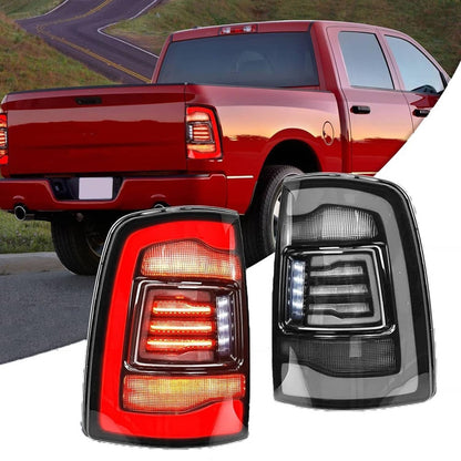 Bethesda Industrial Pair LED Tail Light for 09-18 Dodge Ram 1500 2500 3500 Rear Light Clear Lens New
