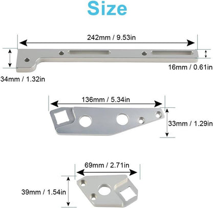 Bethesda Industrial Aluminum Throttle Cable Bracket For LS1 Sheet Metal Intake Manifold NEW
