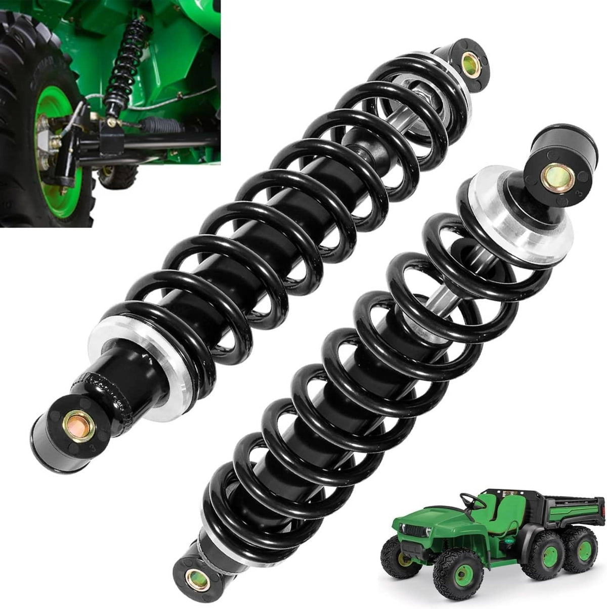 Bethesda Industrial 2 Pcs Front Suspension Heavy Duty Shock Absorber Kit For John Deere AM130448
