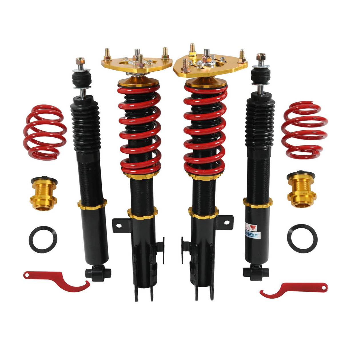 Bethesda Industrial 4Pcs Front & Rear Full Coilovers Struts Shocks Kit For Scion TC AGT20 2011-2016