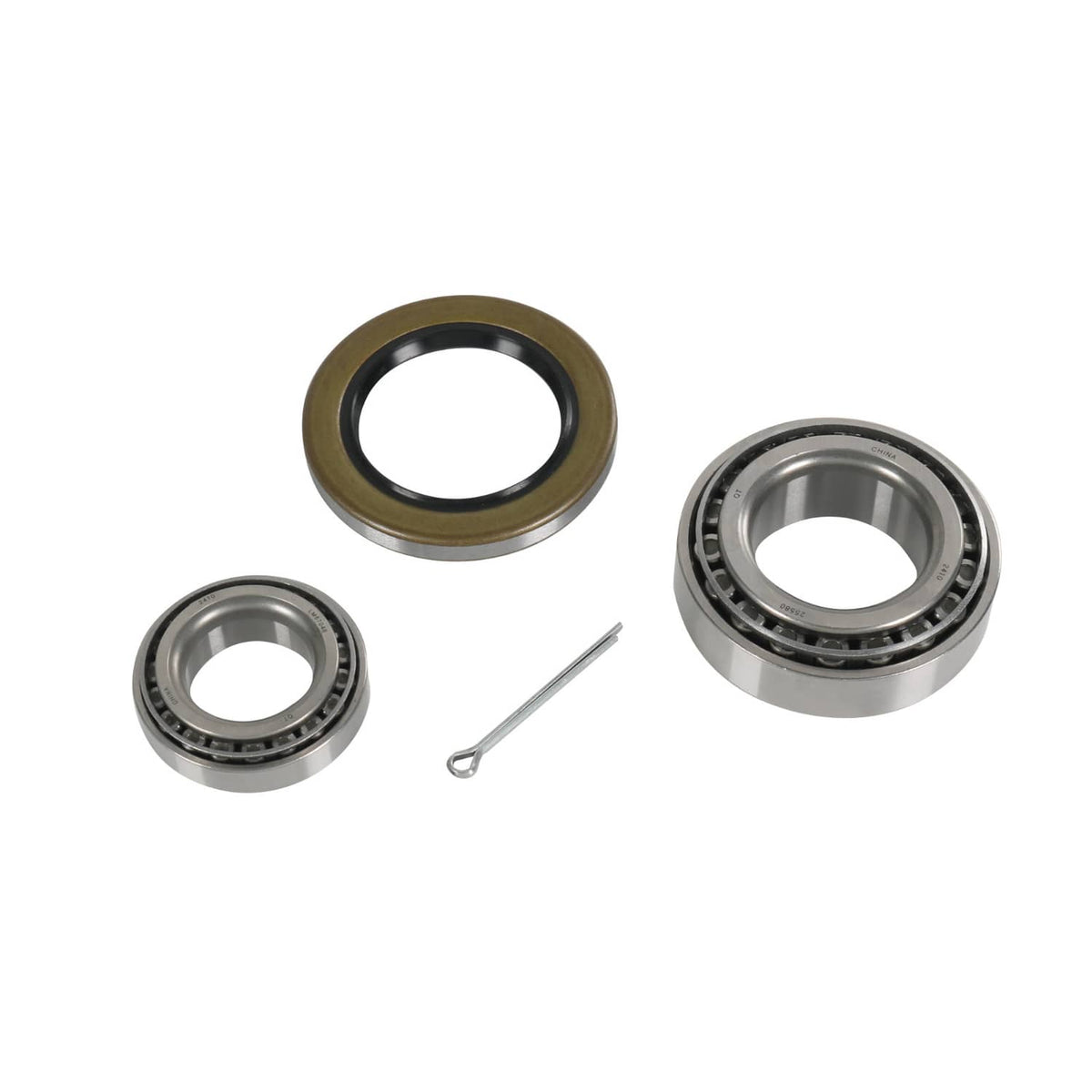 Bethesda Industrial 5200# Bearing Axle Kit 25580+ LM67048 1.25" Bearing Trailer Wheel & Mobile Home