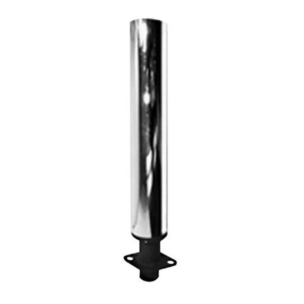 Bethesda Industrial Exhaust Stack 3" x 22" Straight Chrome fits John Deere M MC MT 40 320