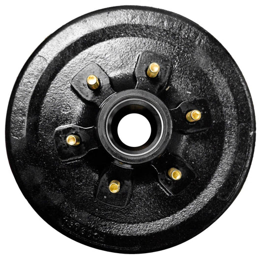 Bethesda Industrial 12" X 2" Trailer Brake Hub Drum 6 on 5.5" 6000 lbs Axle 6 on 5 1/2"