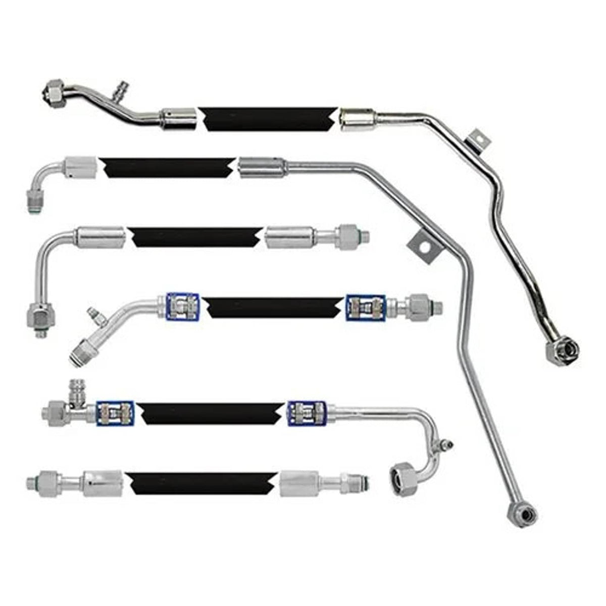 Bethesda Industrial Complete Air Conditioning Hose Kit fits Case IH MX150 MX170