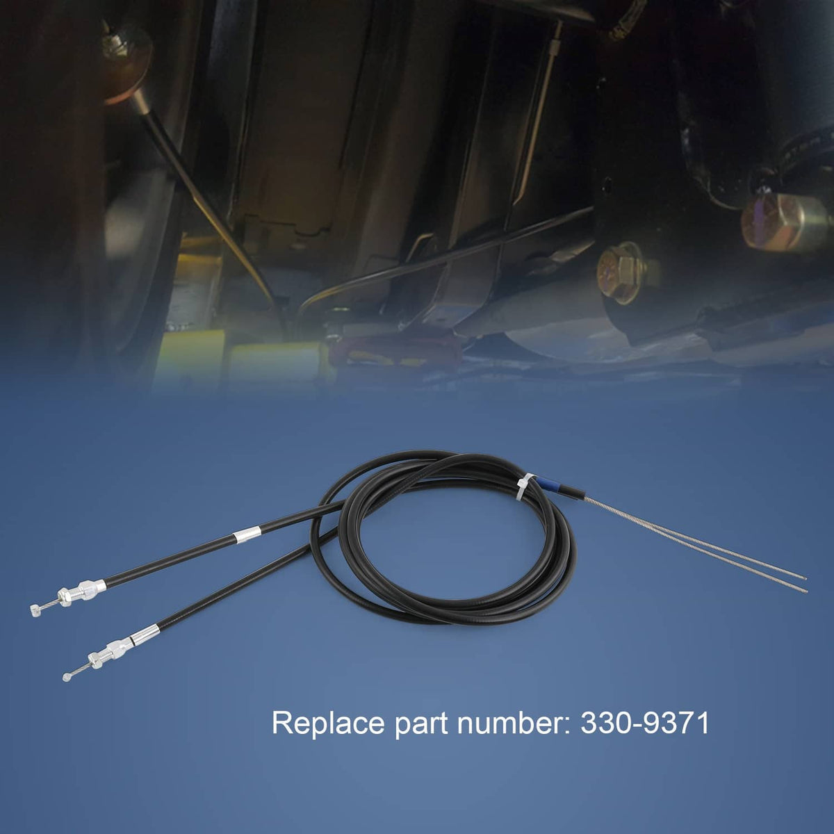 Bethesda Industrial UnIversal Emergency Parking Brake Cable Complete Kit Replace 330-9371