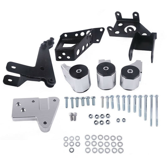 Bethesda Industrial Engine Mount Bracket for 1992-1995 Honda Civic K-Swap K20 K-Series DC DC2 EG EG6