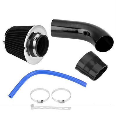 Bethesda Industrial Automotive 3" Universal Cold Air Intake Kit Induction Flow Pipe Kit Aluminium
