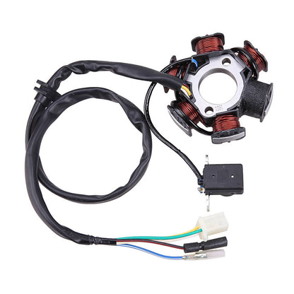 Bethesda Industrial For GY6 ATV Scooter Moped 150cc 110cc ROKETA TAOTAO 6 Coil Pole Magneto Stator