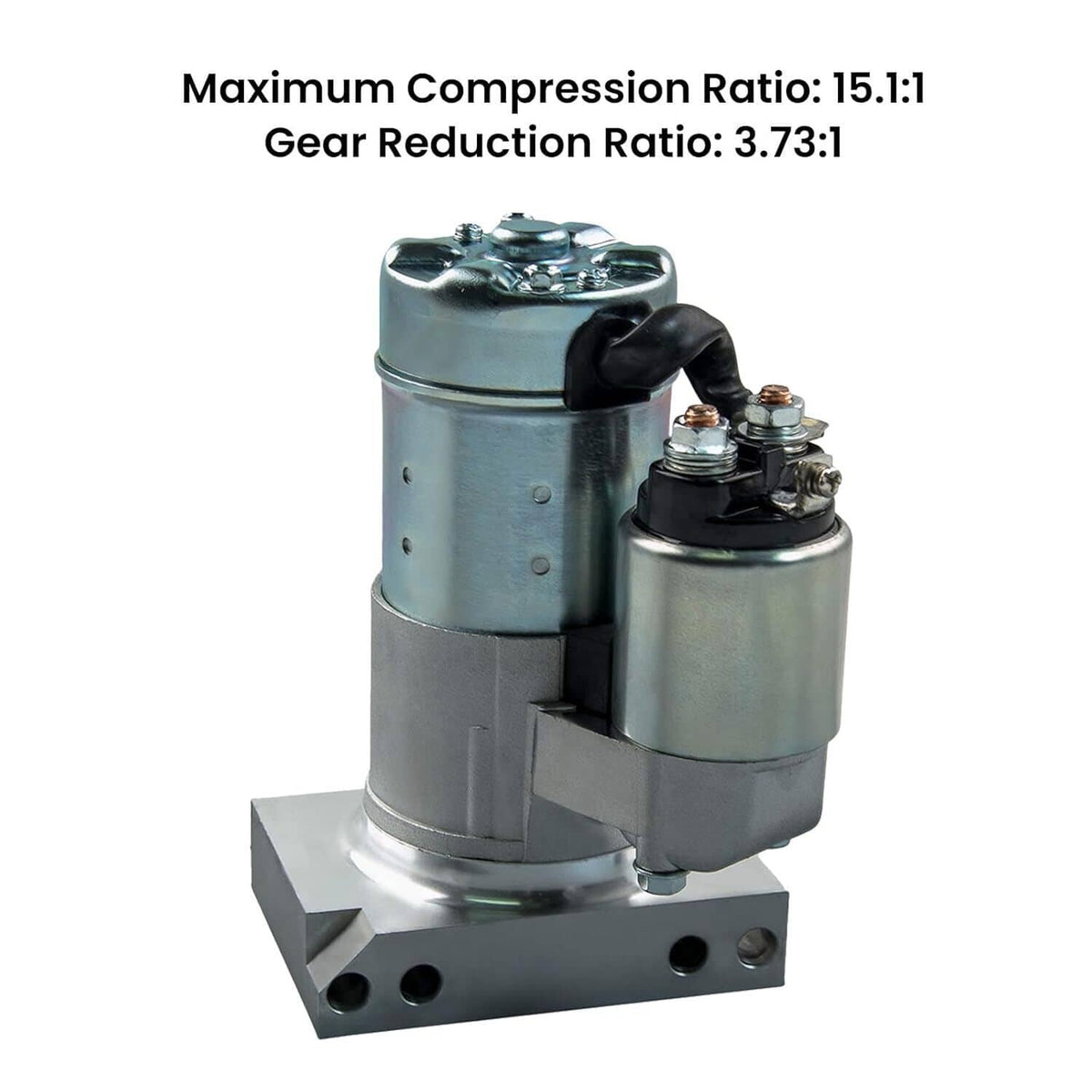 Bethesda Industrial Starter Motor for Chevy SBC BBC GM Super Mini High Torque 1.4KW CW 12V 10 Teeth