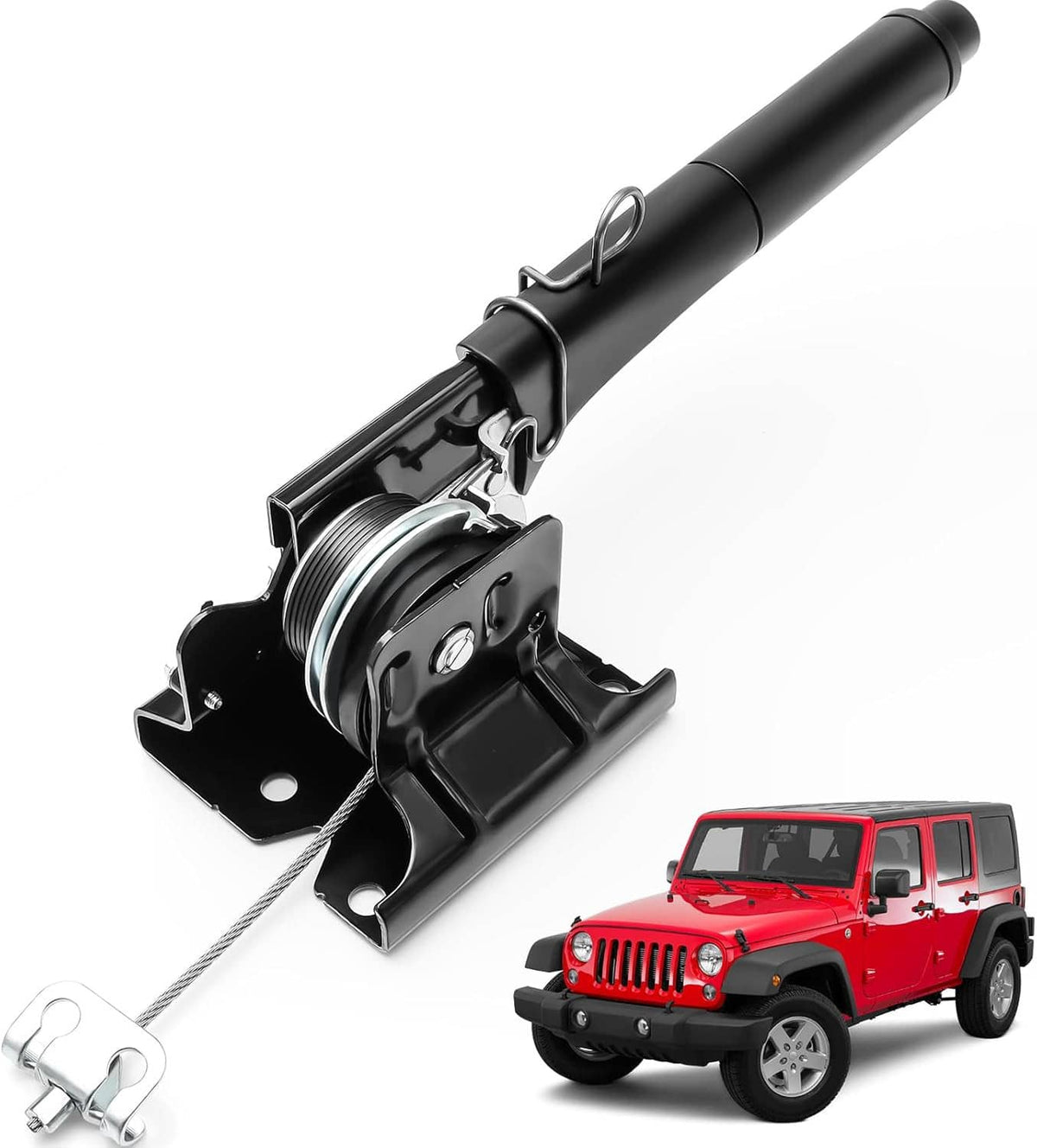 Bethesda Industrial Emergency Parking Brake Handle Lever 52059887AE For 2007-2010 Jeep Wrangler JK