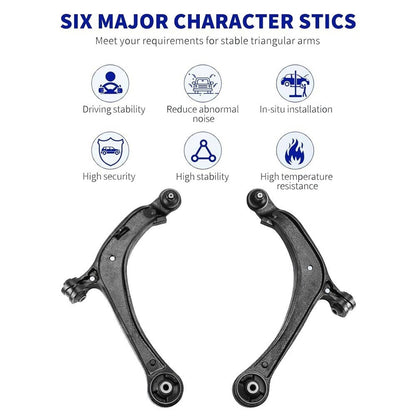 Bethesda Industrial For 2011-2017 Honda Odyssey Front Lower Control Arm Tie Rod End Suspension Kit