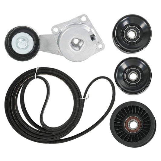 Bethesda Industrial Serpentine Belt Drive Component Kit Fit 2005-2014 Ford F-150 Lincoln Mercury V8