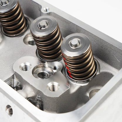 Bethesda Industrial 2x Aluminum Cylinder Heads Fit For SBC Chevy 350 190cc 64cc 2.02/1.60 Angle New