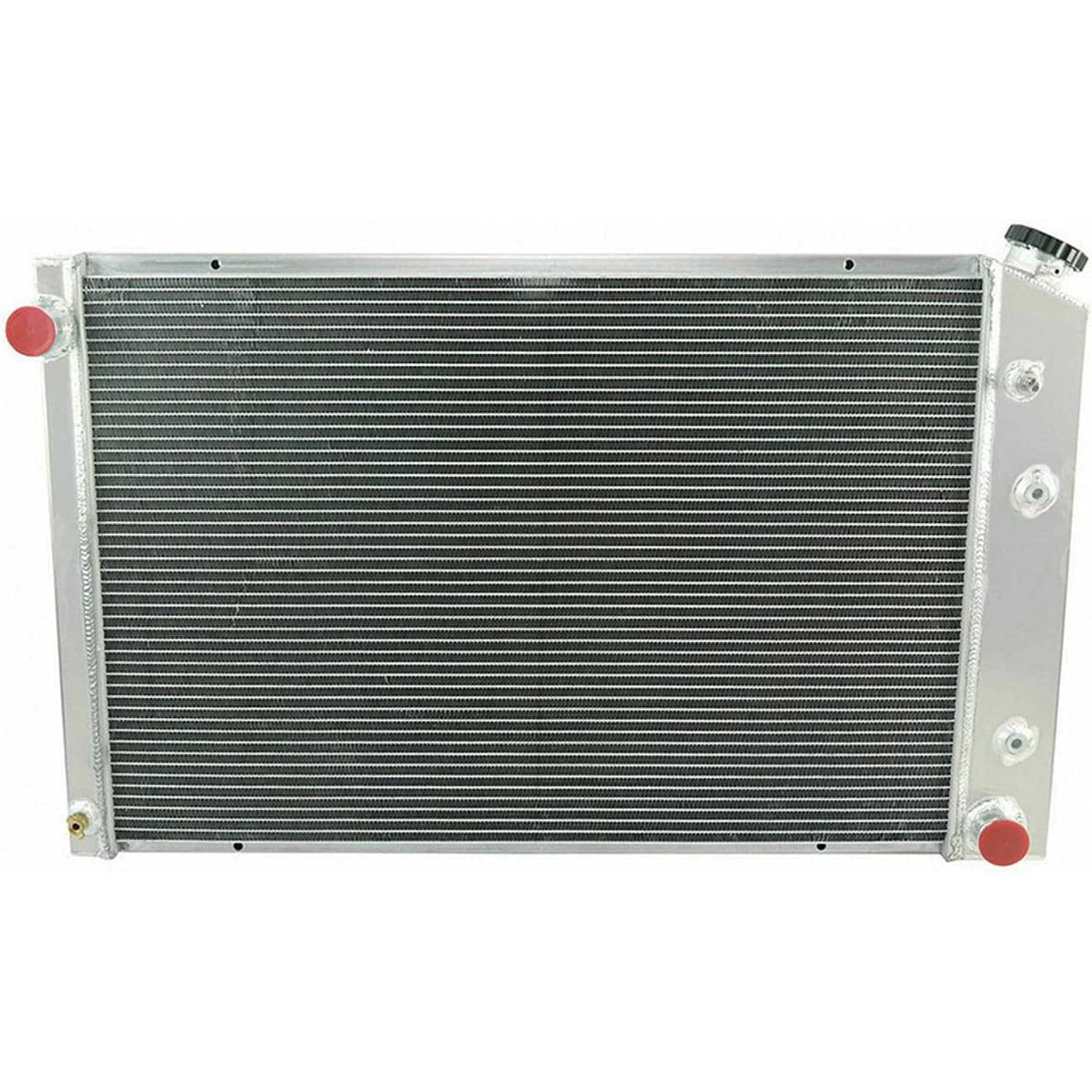Bethesda Industrial 4 Row Core Radiator Fan Shroud For Chevy 1973-1987 C10 C20 C30 Pickup Truck GMC