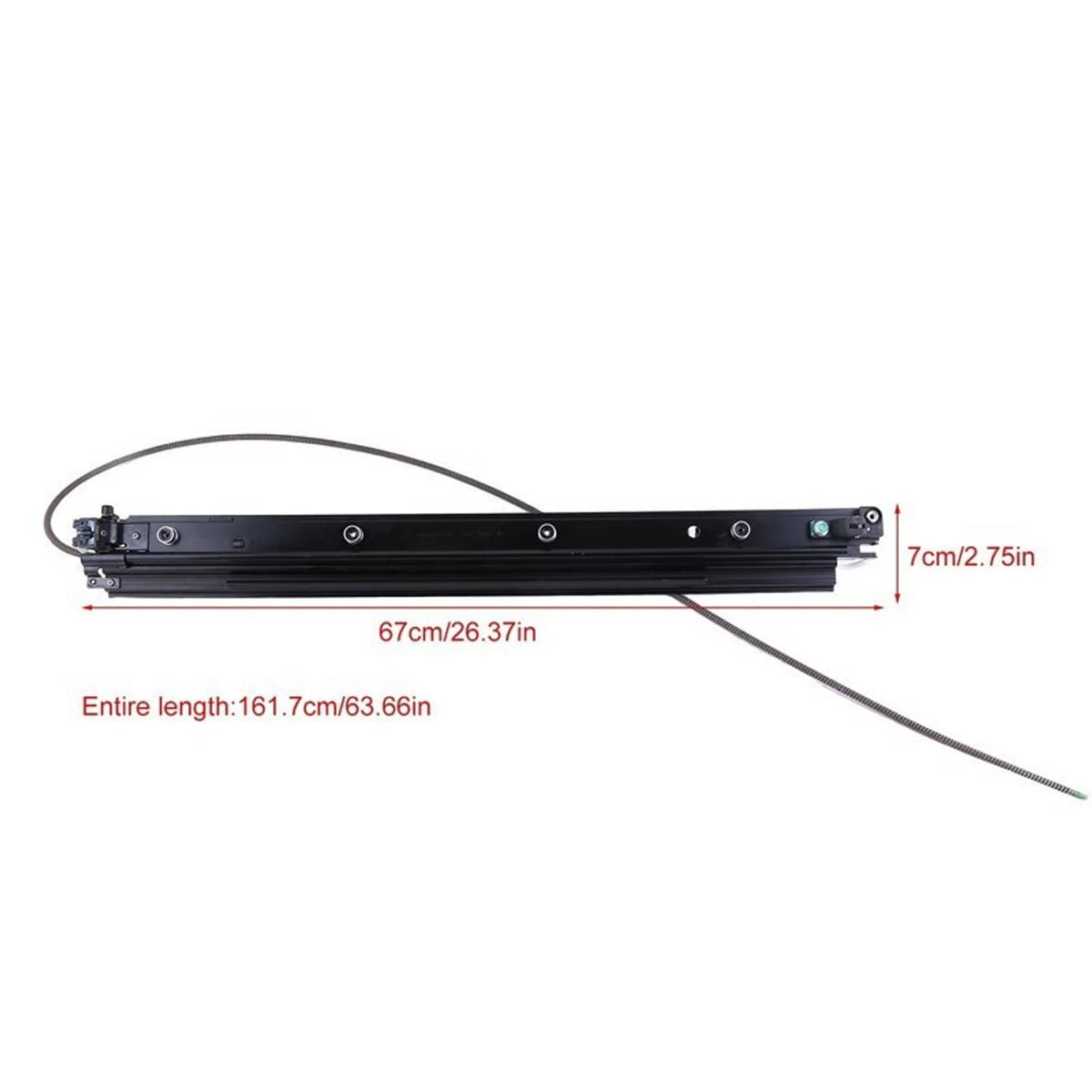 Bethesda Industrial 2Pcs Car Sunroof Sliding Track For 2015- 2021 Mercedes-Benz C-Class C43 C63 C300