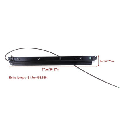 Bethesda Industrial 2Pcs Car Sunroof Sliding Track For 2015- 2021 Mercedes-Benz C-Class C43 C63 C300