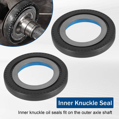 Bethesda Industrial Front Axle Seal And Greaseable U Joint Kit For Ford 2005-14 F250 F350 Super Duty