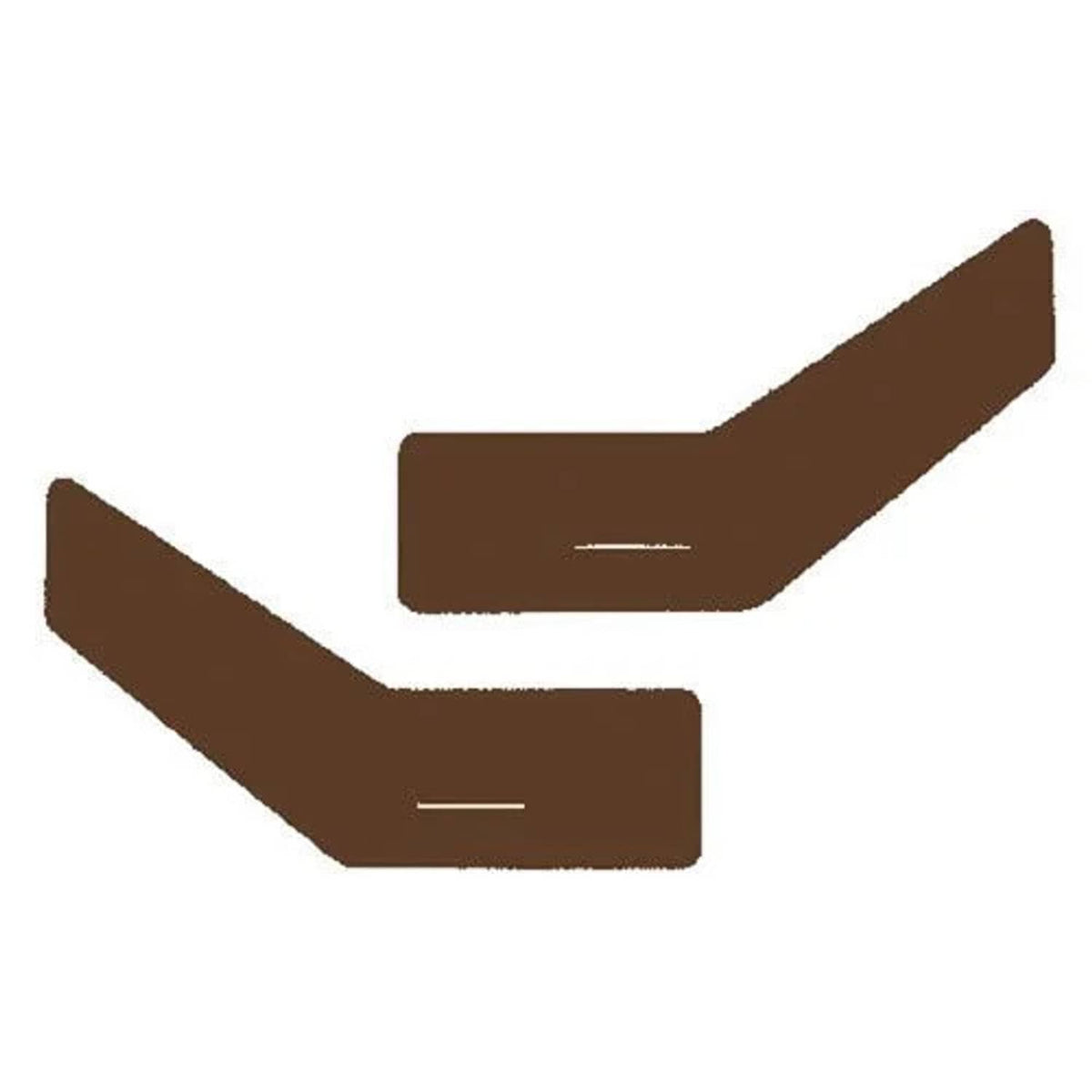 Bethesda Industrial Cab Foam Door Panel Set - Western Brown fits International 886 986 1086 1486