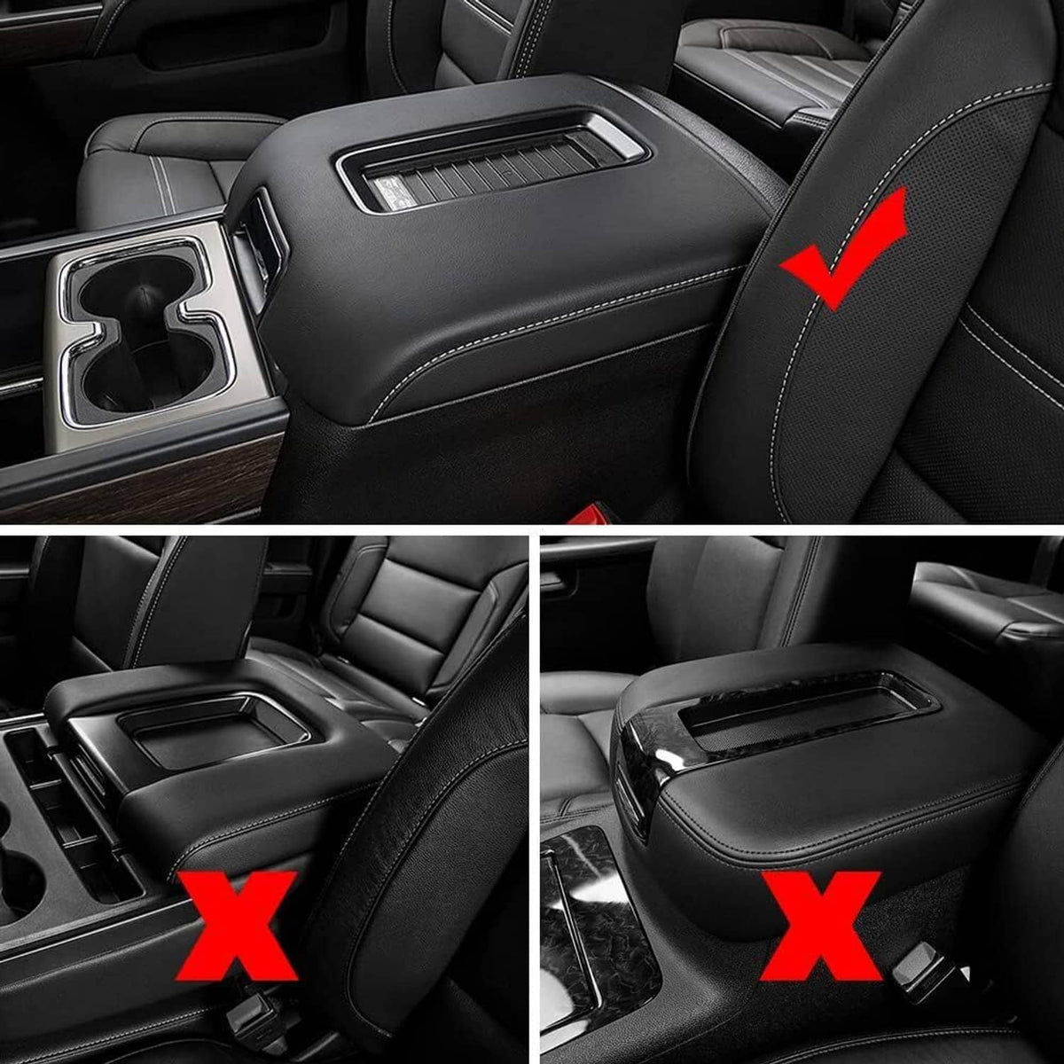Bethesda Industrial For 2015 2016 2017 2018 2019 Chevrolet Tahoe Leather Center Console Armrest Lid