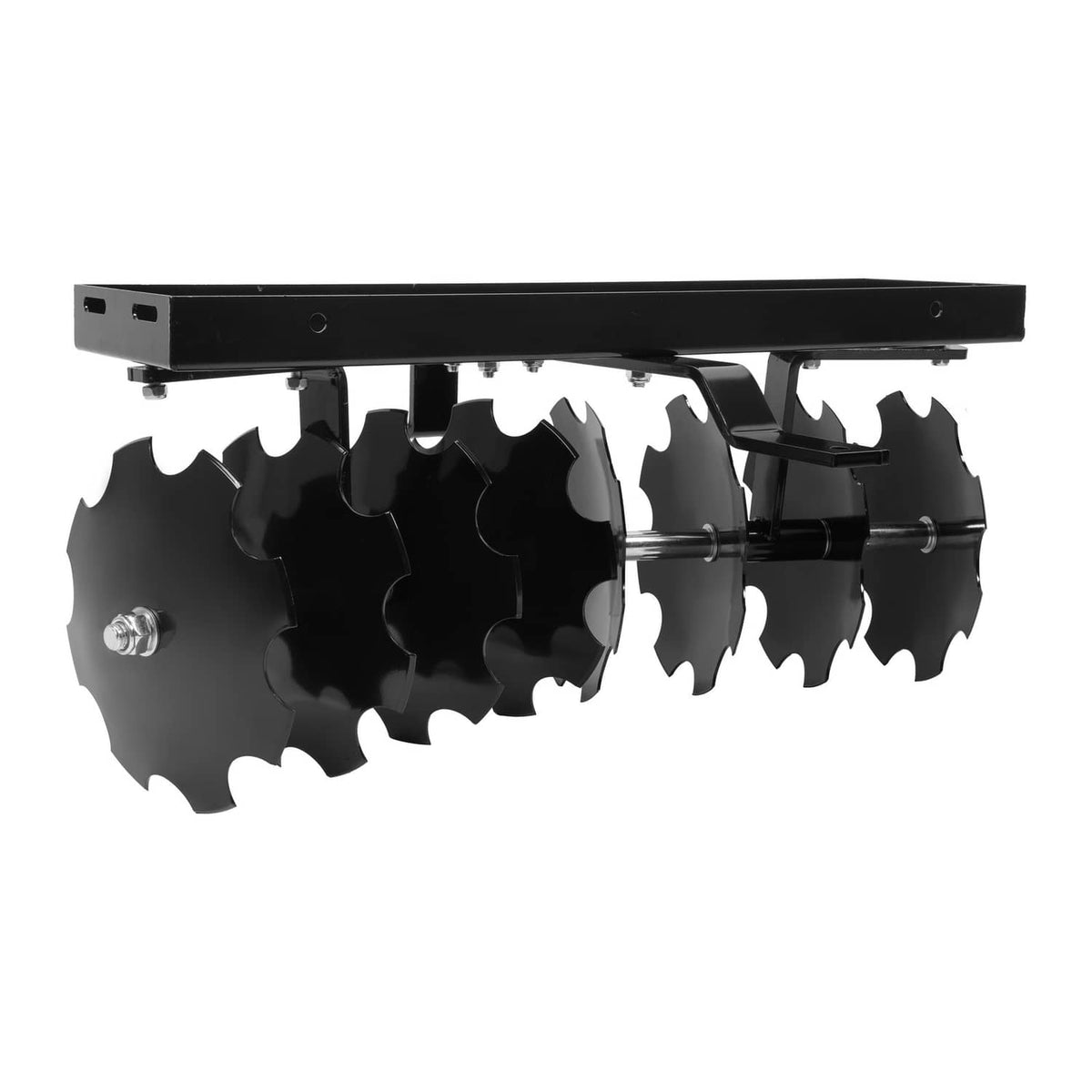 Bethesda Industrial Rear Disc Harrow 11" Steel Tow For Universal Tractor Sleeve Hitch Attachment
