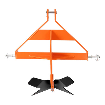 Bethesda Industrial Heavy Duty Steel  3-Point Quick Hitch Middle Buster For Category 1 Tractors