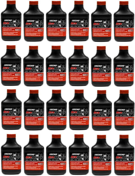 Bethesda Industrial (24) Genuine OEM ECHO Red Armor 2 Cycle Oil 2 Gallon Mix 50:1 6550002 5.2oz