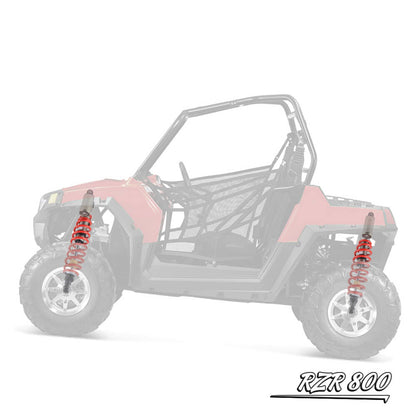 Bethesda Industrial STAGE 5 FRONT & REAR SHOCK ABSORBERS FOR 2009-14 POLARIS RZR 800 S ADJUSTABLE