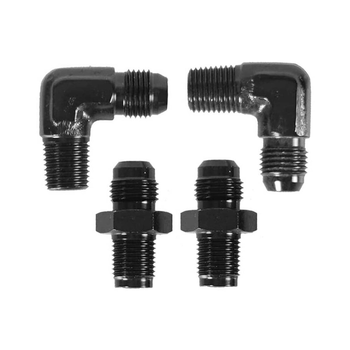 Bethesda Industrial For GM 4L60E 4L65E TH350 TH400 Automatic Transmission Cooler 6AN Hose Line Kit