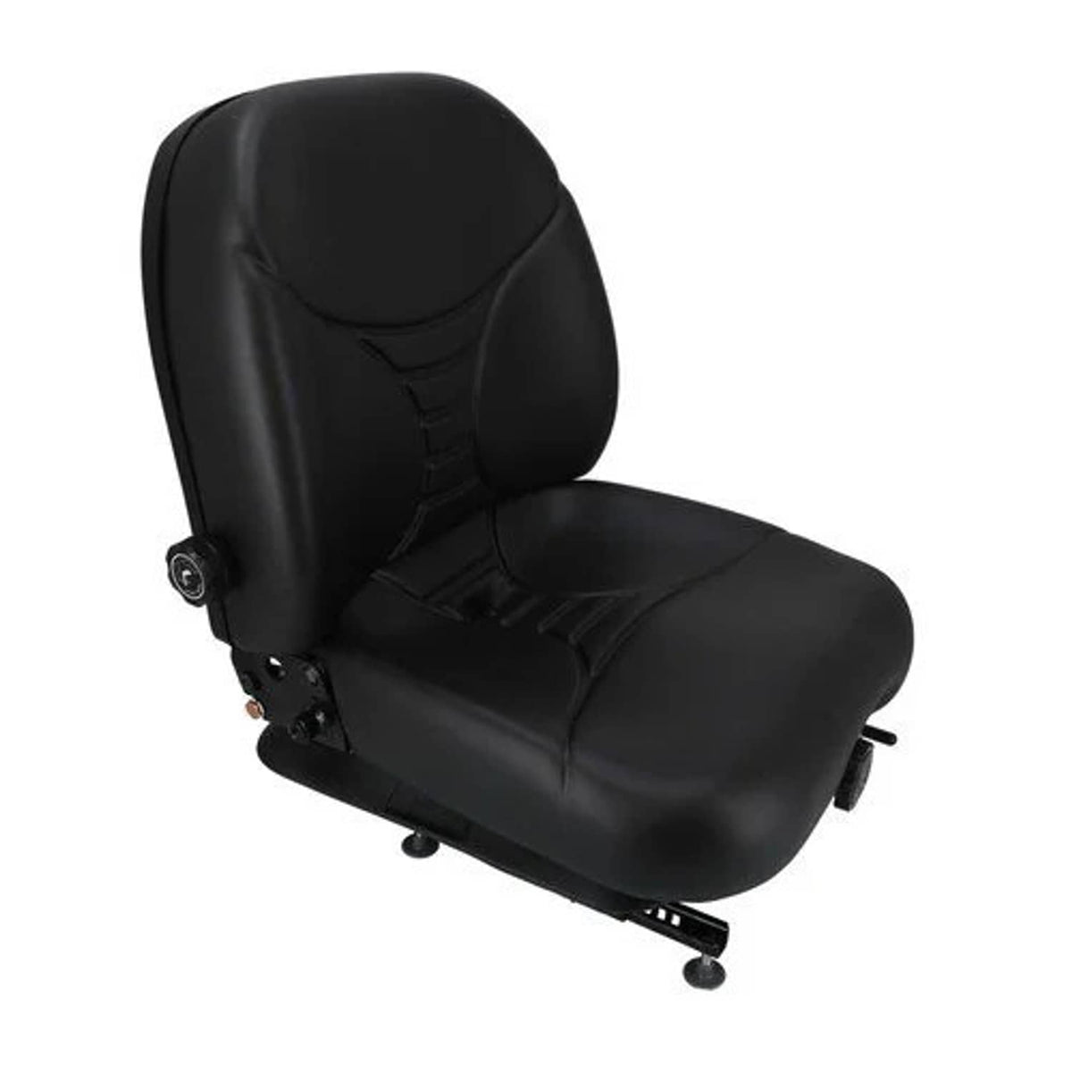 Bethesda Industrial Seat Assembly - Mechanical Suspension Vinyl Black W/OPS