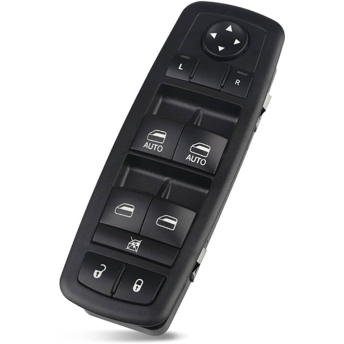 Bethesda Industrial New Front Driver Side Window Switch For 2016-2018 Ram 1500 2500 56046823AE Black