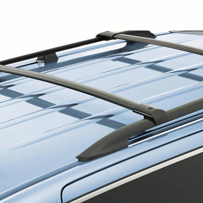 Bethesda Industrial Aluminum Roof Rack Top Rail Cross Bar Pair Fits For 2003-2008 Honda Pilot