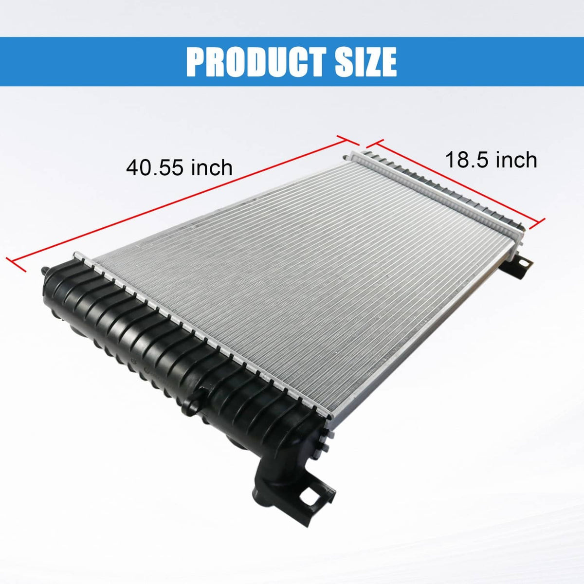 Bethesda Industrial 34 Inch Core Radiator For Chevy Silverado Suburban Cadillac Avalanche Escalade