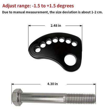 Bethesda Industrial Camber Lock Alignment Fix Upper Arm Cam Bolt Kit For Chevy Silverado Sierra 1500