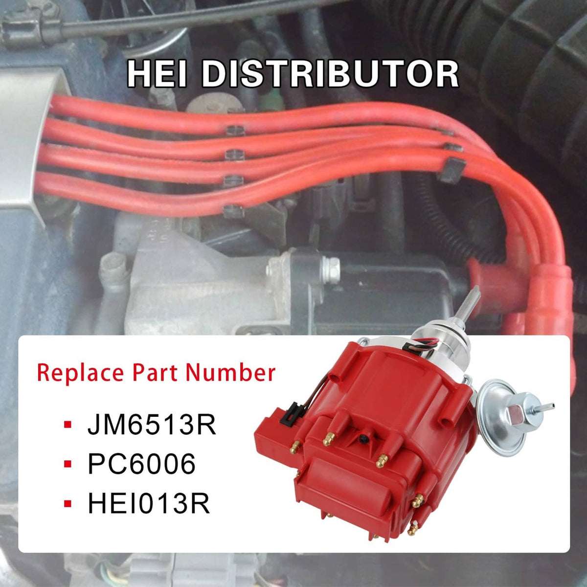 Bethesda Industrial Distributor Coil NEW For Chrysler Dodge Plymouth V8 Engines 318 340 360