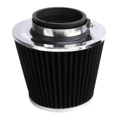 Bethesda Industrial Automotive 3" Universal Cold Air Intake Kit Induction Flow Pipe Kit Aluminium