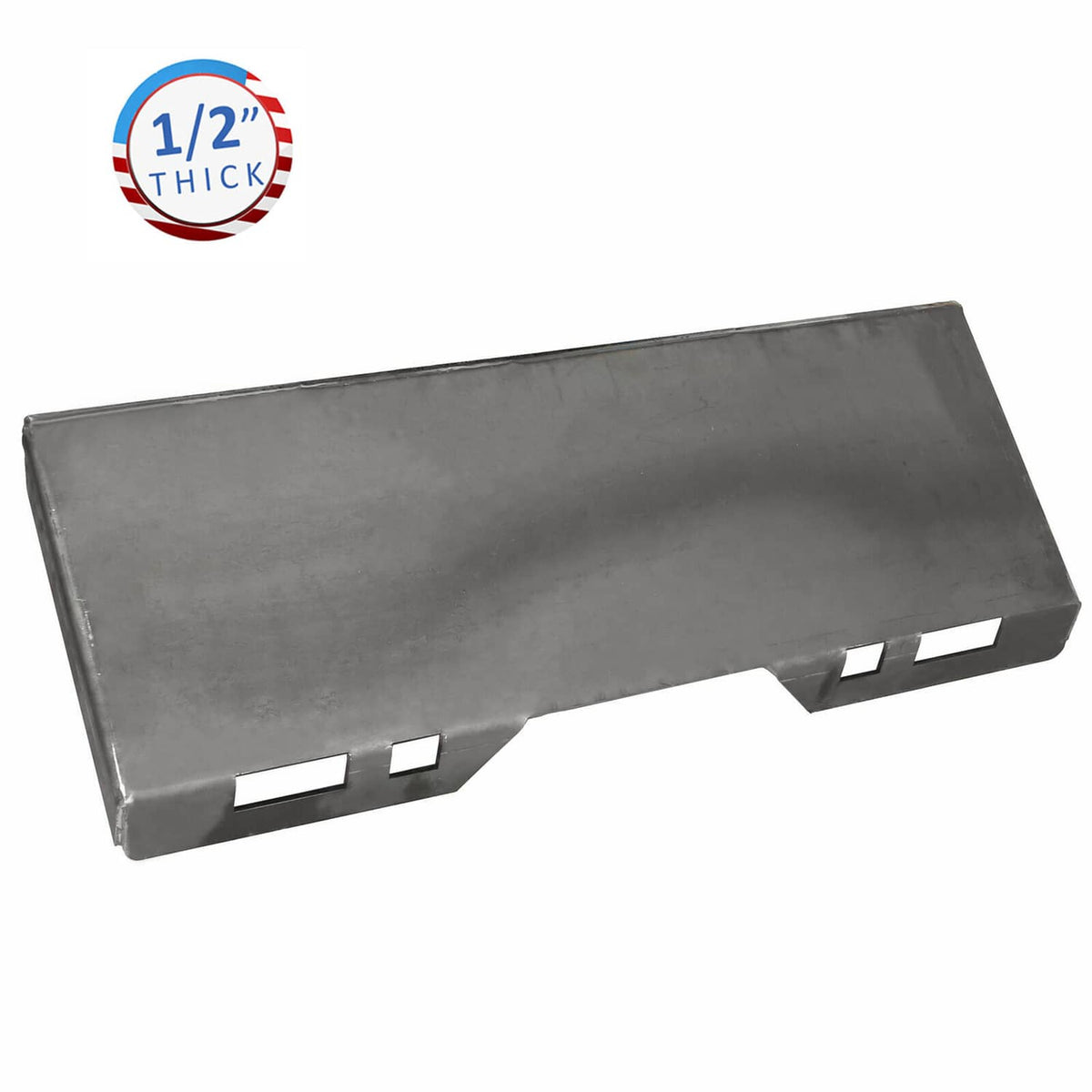 Bethesda Industrial Conversion Adapter Latch Box & 1/2" Mount Plate for Skid Steer Quick Tach Attach