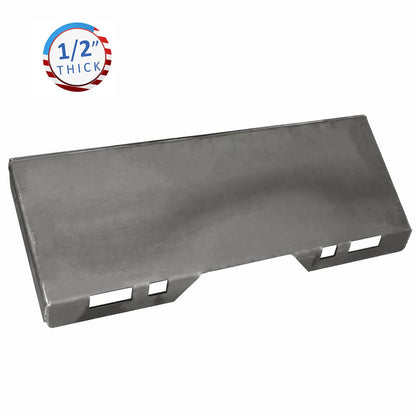 Bethesda Industrial Conversion Adapter Latch Box & 1/2" Mount Plate for Skid Steer Quick Tach Attach