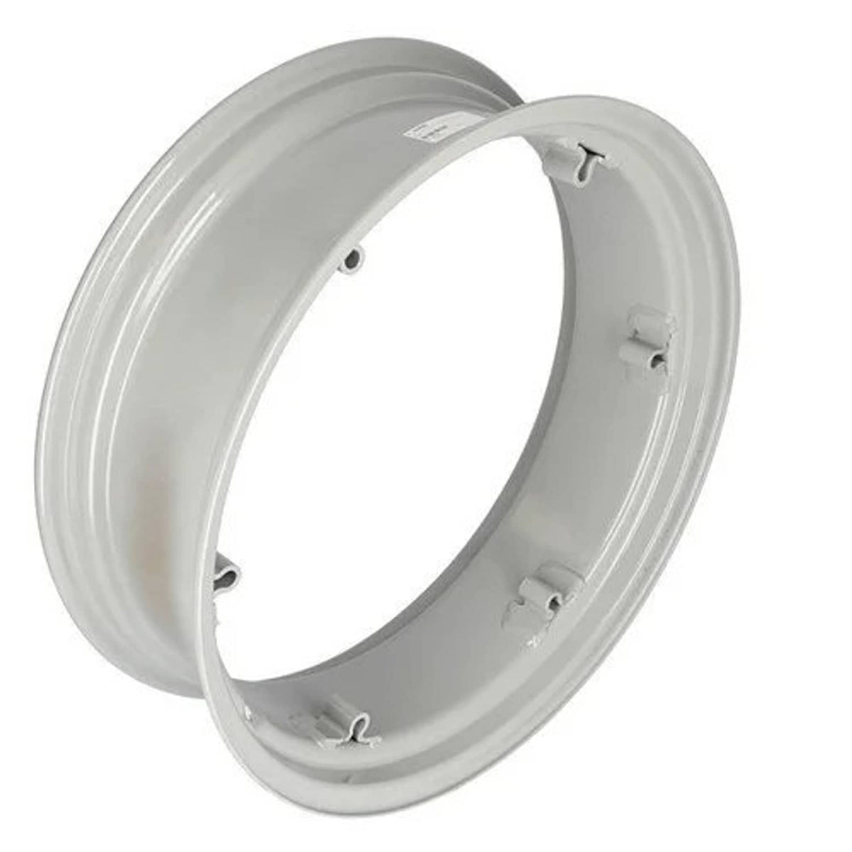 Bethesda Industrial Rear Rim - 9" x 28" 6 Loop Silver fits Massey Ferguson 35 1882978M91