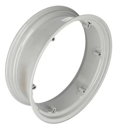 Bethesda Industrial Rear Rim - 9" x 28" 6 Loop Silver fits Massey Ferguson 35 1882978M91