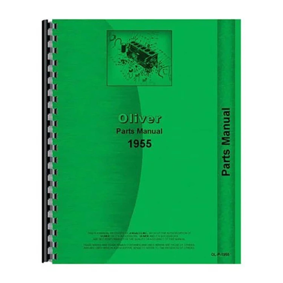 Bethesda Industrial Parts Manual fits Oliver 1955